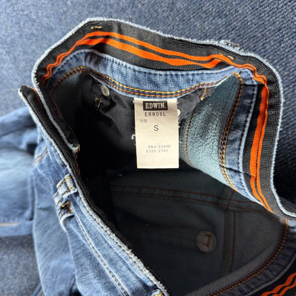 Edwin Jerseys Skinny Jeans Womens Size S Medium Wash Knit Denim Casual - Picture 2 of 8